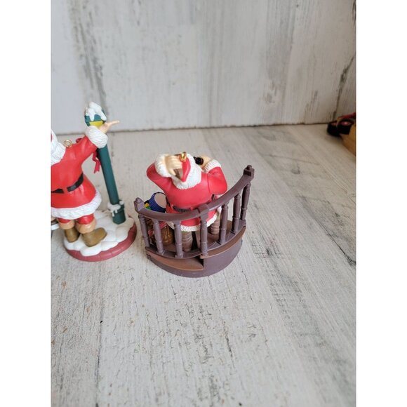 Coca-Cola Santa Claus elf helper variety ornament Xmas set - Picture 8 of 10